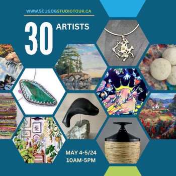 Lake Scugog Studio Tour 2024 Poster blog